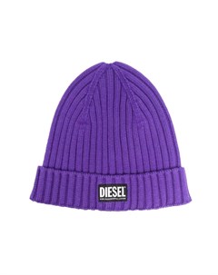 Шапка бини с нашивкой логотипом Diesel kids