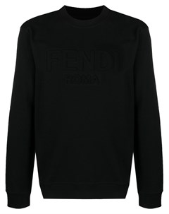 Толстовка с тисненым логотипом Fendi