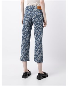 Укороченные джинсы Geanie с цветочным принтом Ymc
