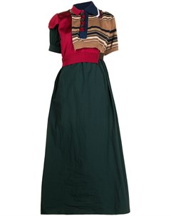 Платье поло в стиле колор блок Kolor