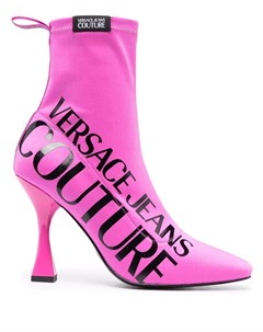 Ботильоны носки с логотипом Versace jeans couture