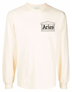 Топ с длинными рукавами и логотипом Aries