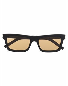 Солнцезащитные очки в прямоугольной оправе Saint laurent eyewear