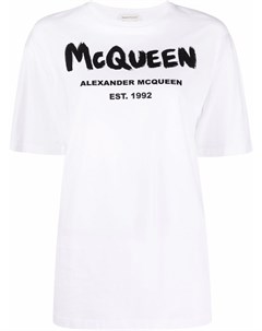 Футболка McQueen Graffiti Alexander mcqueen