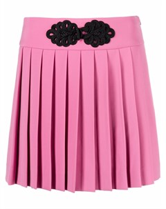 Плиссированная юбка Cady с вышивкой Boutique moschino