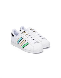 Кроссовки Superstar с полосками Adidas kids