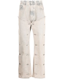 Прямые джинсы с пуговицами Y / project