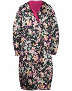 Стеганое пальто с цветочным принтом Isabel marant etoile
