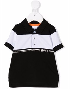 Рубашка поло в стиле колор блок Boss kidswear