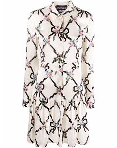 Платье рубашка с цветочным принтом Boutique moschino