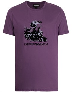 Футболка с логотипом Emporio armani