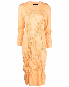 Платье миди со сборками Simone rocha
