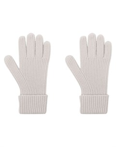 Кашемировые перчатки в рубчик N.peal