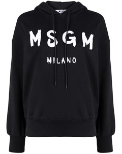 Худи оверсайз с логотипом Msgm