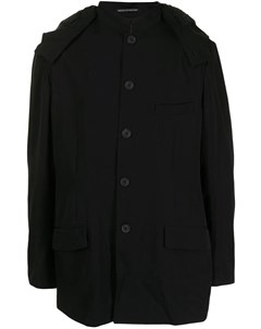 Пальто с капюшоном Yohji yamamoto