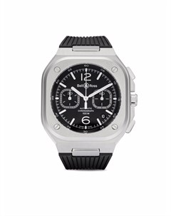 Наручные часы BR 05 Chono Black Steel 42 мм Bell & ross