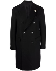 Двубортное пальто на пуговицах Lardini