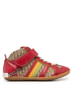 Высокие кроссовки Rasta pre owned с узором Trotter Christian dior