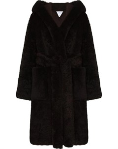Пальто с капюшоном Bottega veneta