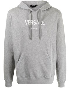Худи с вышитым логотипом Versace