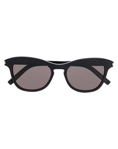 Солнцезащитные очки в овальной оправе Saint laurent eyewear