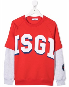 Толстовка с логотипом Msgm kids