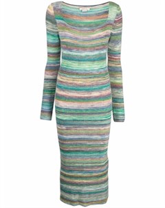 Трикотажное платье в полоску Paloma wool