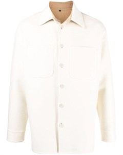 Кашемировая куртка рубашка с длинными рукавами Fendi