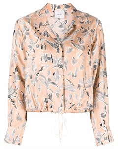 Шелковая блузка с цветочным принтом Alysi