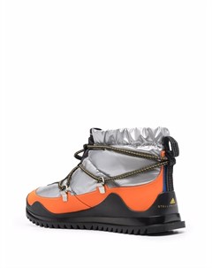 Дутые ботинки в стиле колор блок Adidas by stella mccartney
