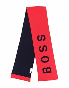 Шарф с вышитым логотипом Boss kidswear