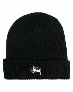 Шапка бини с вышитым логотипом Stussy