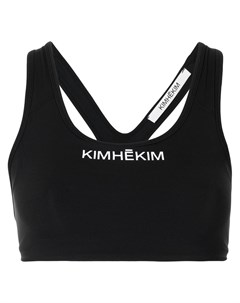 Спортивный бюстгальтер с логотипом Kimhekim