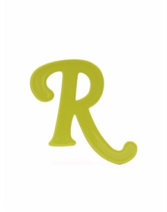 Серьга с логотипом Raf simons