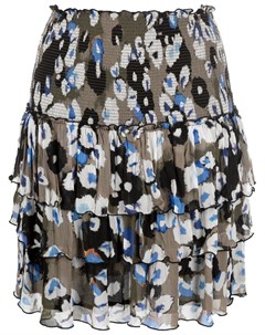 Ярусная юбка с абстрактным принтом Lala berlin