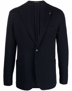 Однобортный пиджак с заостренными лацканами Tagliatore