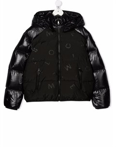 Пуховик с логотипом Moncler enfant