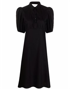 Платье рубашка с объемными рукавами Ba&sh
