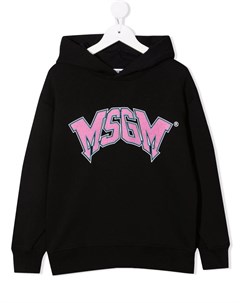 Худи с логотипом Msgm kids