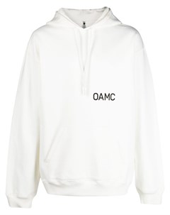 Худи с принтом и логотипом Oamc