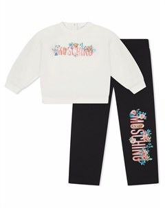 Спортивный костюм с логотипом Moschino kids