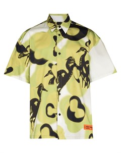 Рубашка с камуфляжным принтом Heron preston