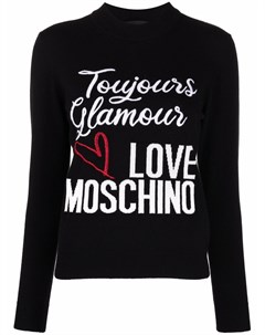 Джемпер с логотипом Love moschino