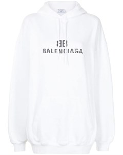 Худи с логотипом BB Balenciaga