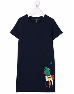 Платье футболка с логотипом Ralph lauren kids