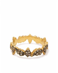 Кольцо Acorn из желтого золота с бриллиантами Cathy waterman