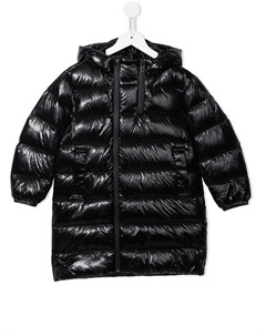 Пуховик на молнии Emporio armani kids