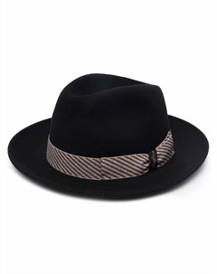 Шляпа Alessandria Tesa с лентой в полоску Borsalino
