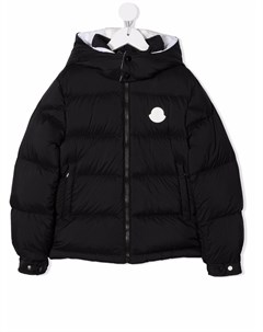 Пуховик с логотипом Moncler enfant