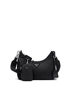 Черная текстильная сумка Re Edition 2005 Prada